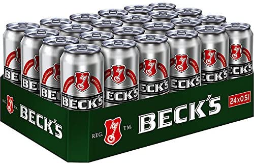 Dosen Becks Pils a 24x0,5l Dosen 4,9% vol.