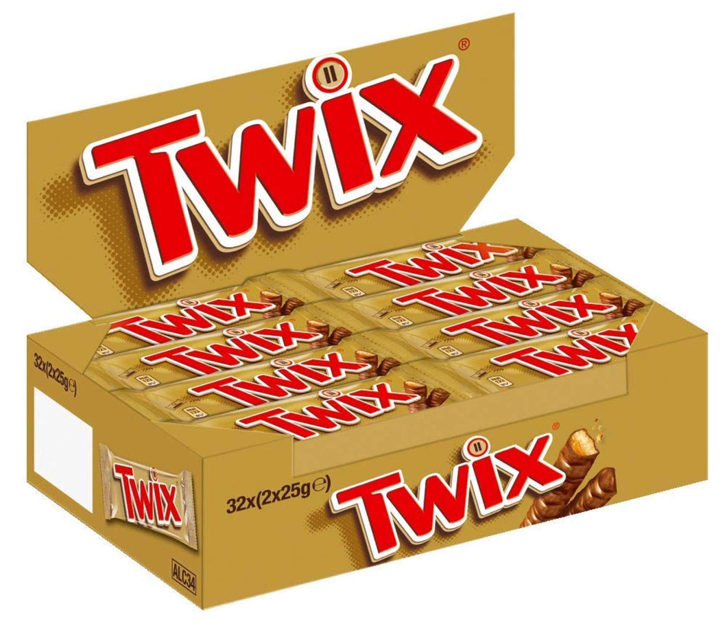 Twix Schokoriegel (32 x 2 x 25 g)