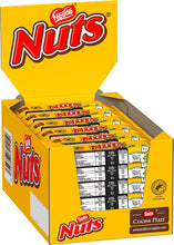 Lade das Bild in den Galerie-Viewer, NESTLÉ NUTS Schokoriegel, 24er Pack (24 x 42g)
