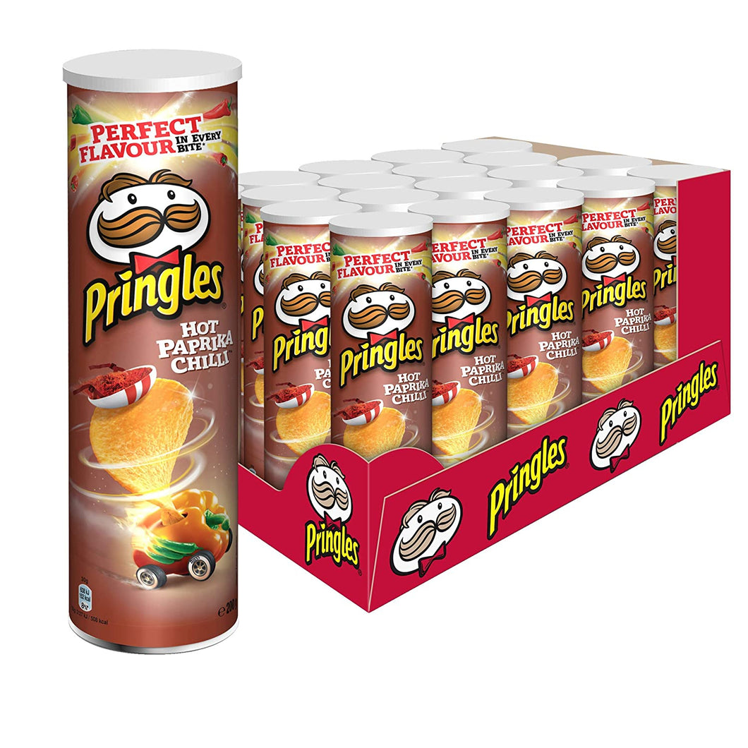 Pringles Hot Paprika Chilli