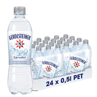 Gerolsteiner Sprudelwasser in Einwegflasche, 24 x 500 ml