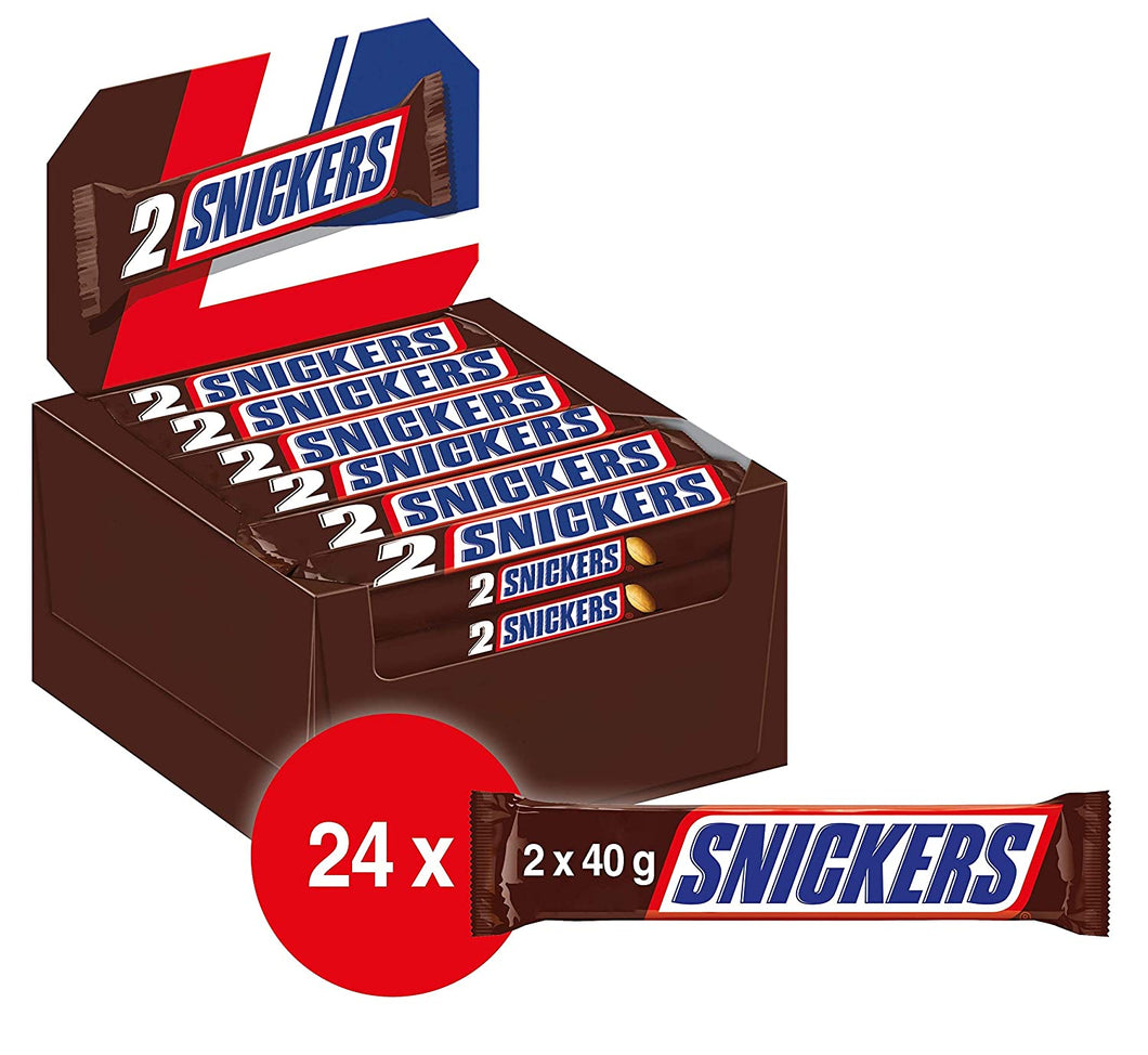 Snickers Schokoriegel  (24 x 2 x 40 g)