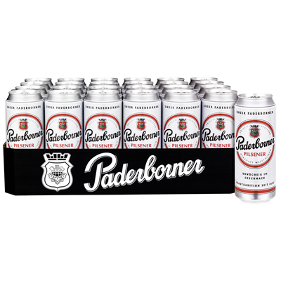 Paderborner Pilsener - 24 x 0,50 l Dosen