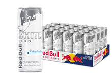 Lade das Bild in den Galerie-Viewer, Red Bull Kokos-Blaubeere White Edition Energy-Drink Dose 24x 250ml
